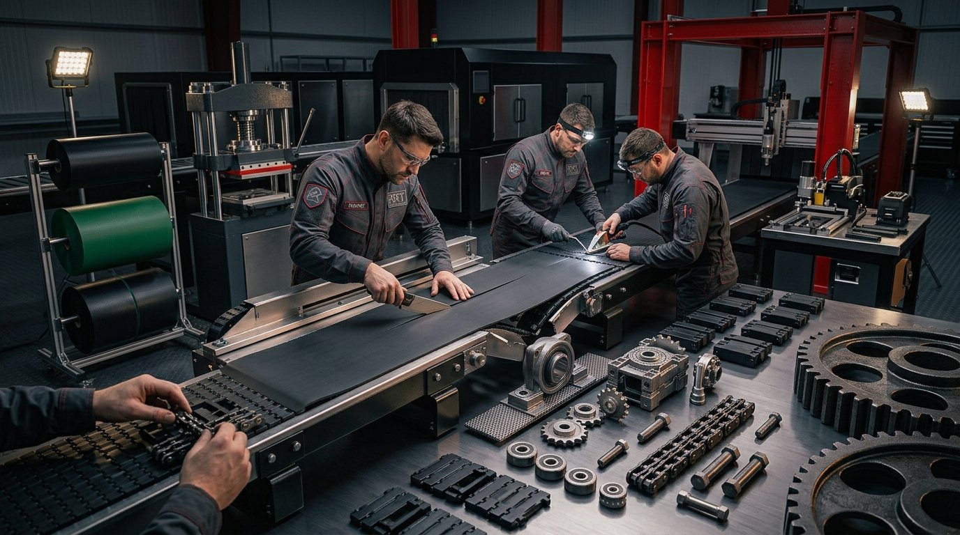 Fabricación de bandas a medida